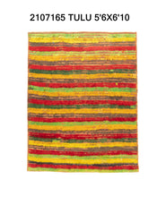 6x7 Old & Vintage Turkish Area Rug
