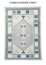 6x8 Modern Oushak Area Rug