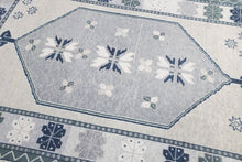 6x8 Modern Oushak Area Rug