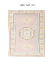 6x8 Old & Vintage Tukish Area Rug