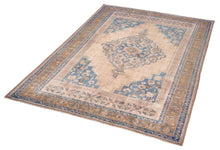 6x9 Colorful Old & Vintage Turkish Area Rug