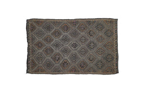 6x9 Colorful Vintage Turkish Area Rug