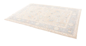 6x9 Modern Oushak Area Rug