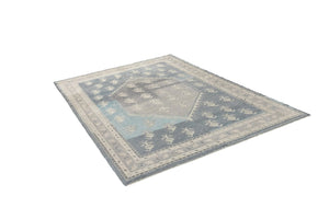 6x9 Modern Oushak Area Rug