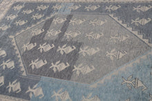 6x9 Modern Oushak Area Rug