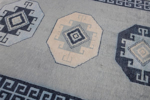 6x9 Modern Oushak Area Rug