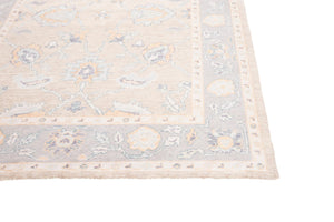 6x9 Modern Oushak Area Rug