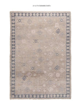 6x9 Modern Oushak Area Rug