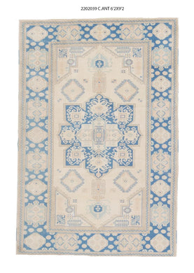 6x9 Old & Vintage Turkish Area Rug