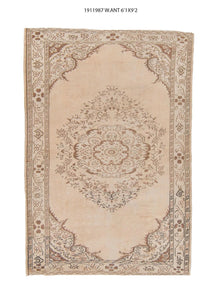 6x9 Old & Vintage Turkish Area Rug