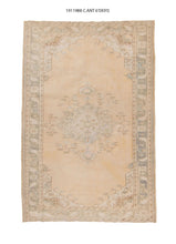 6x9 Old & Vintage Turkish Area Rug