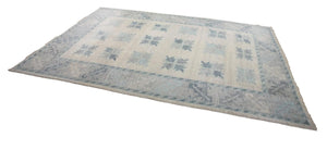7x10 Modern Oushak Area Rug