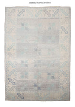 7x10 Modern Oushak Area Rug