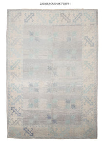 7x10 Modern Oushak Area Rug