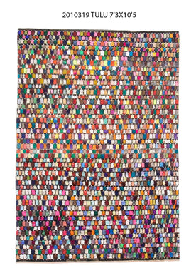 7x10 Modern Tulu Area Rug
