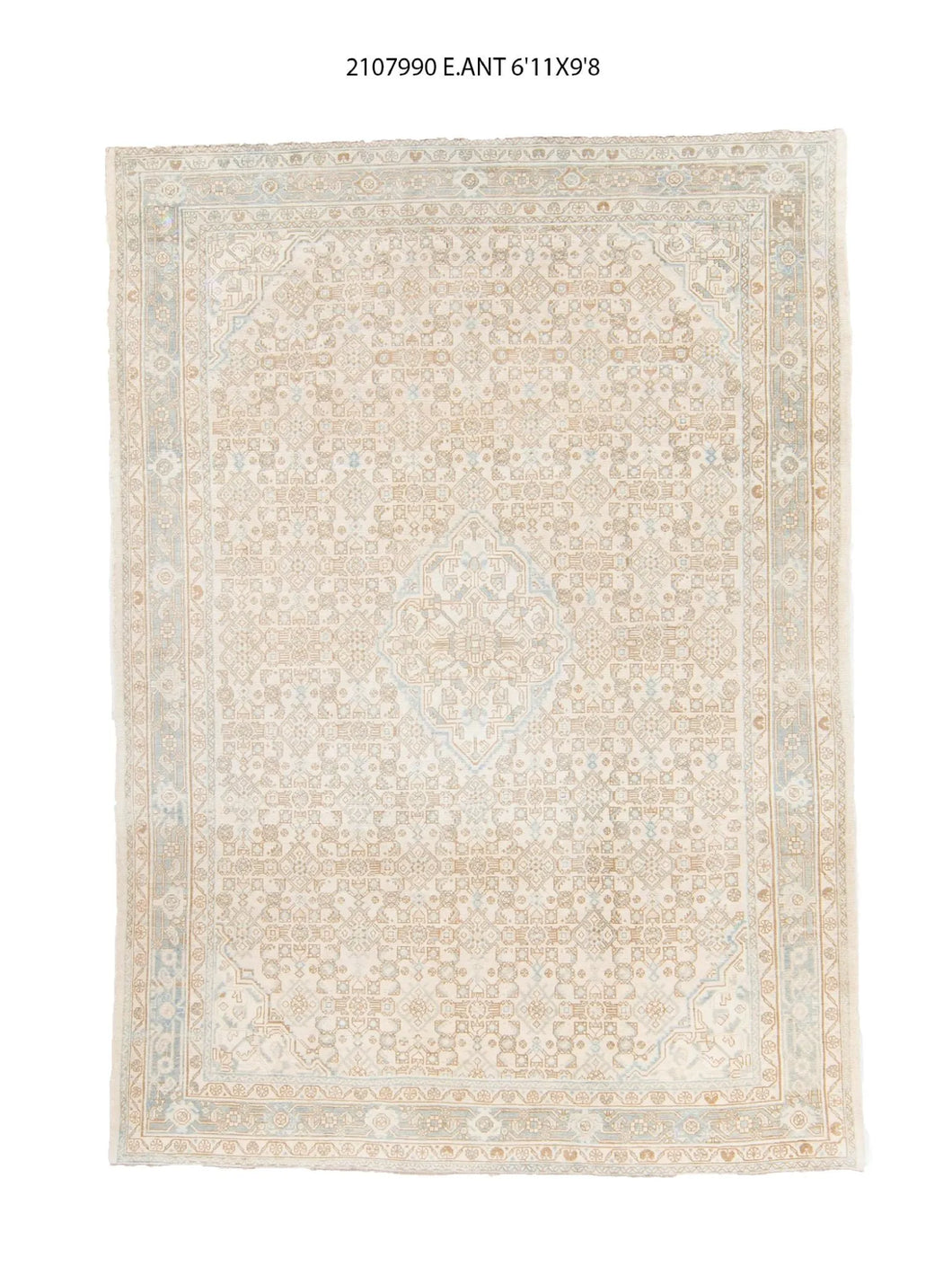 7x10 Old & Vintage Turkish Area Rug