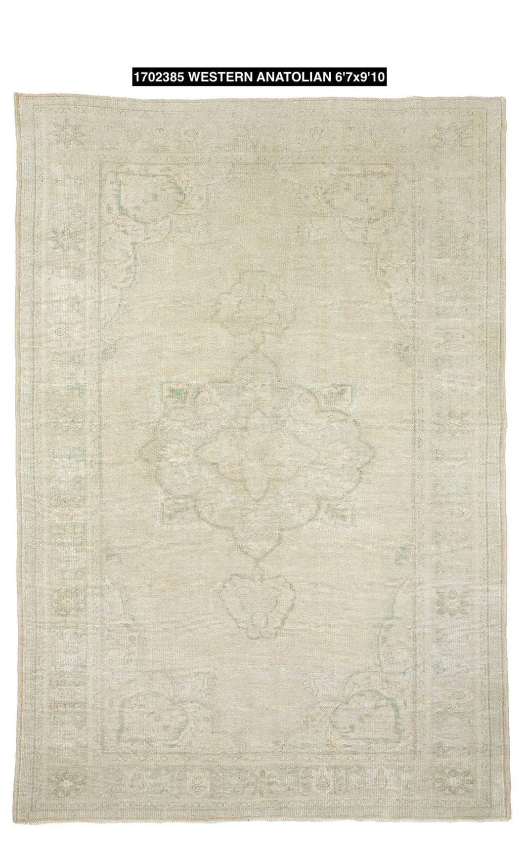 7x10 Old & Vintage Turkish Area Rug