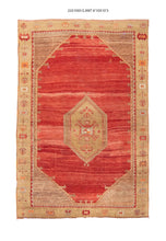 7x10 Old & Vintage Turkish Area Rug