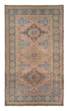 7x11 Colorful Old & Vintage Turkish Area Rug