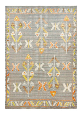 7x11 Modern Turkish Area Rug