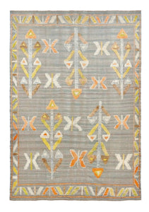 7x11 Modern Turkish Area Rug