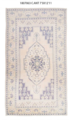 7x13 Old & Vintage Turkish Area Rug