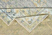 7x8 Colorful Modern Oushak Area Rug