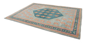 7x9 Modern Oushak Are Rug