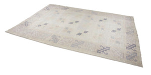 7x9 Modern Oushak Area Rug