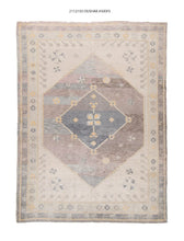 7x9 Modern Oushak Area Rug