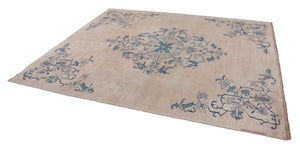 7x9 Old & Vintage Turkish Area Rug