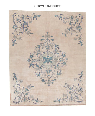 7x9 Old & Vintage Turkish Area Rug