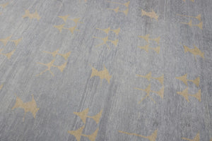 8x10 Modern Oushak Area Rug
