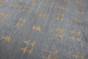 8x10 Modern Oushak Area Rug