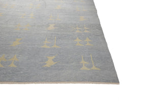 8x10 Modern Oushak Area Rug