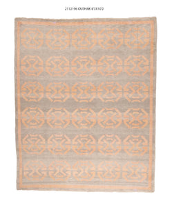 8x10 Modern Oushak Area Rug