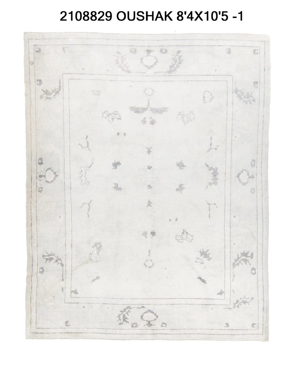 8x10 Modern Oushak Area Rug