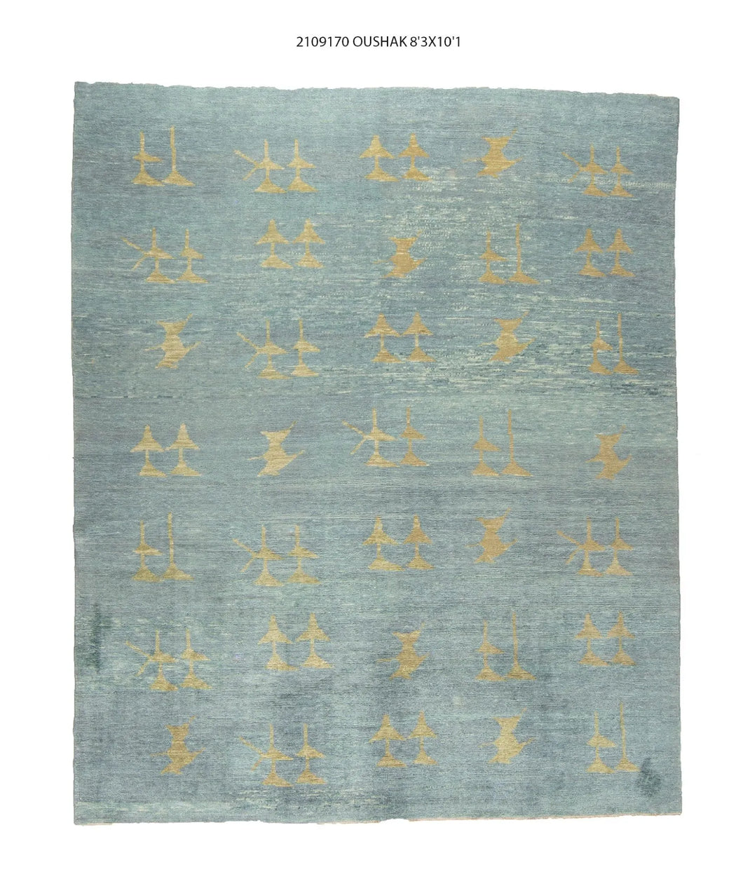 8x10 Modern Oushak Area Rug