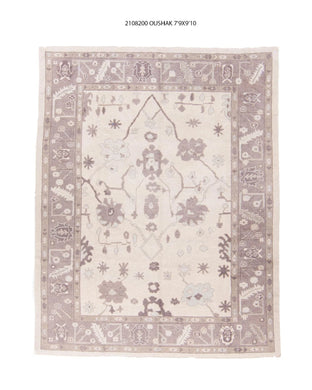 8x10 Modern Oushak Area Rug