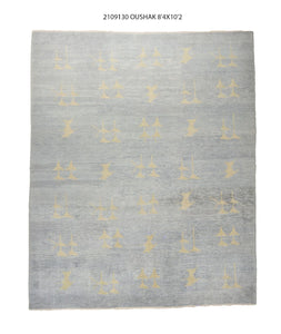 8x10 Modern Oushak Area Rug