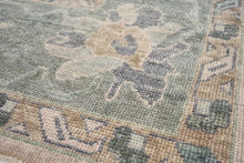 8x10 Soft Natural Modern Oushak Area Rug