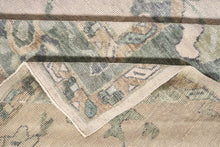 8x10 Soft Natural Modern Oushak Area Rug