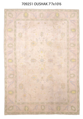 8x10 Turkish Oushak Area Rug