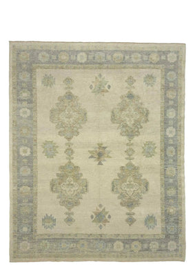 8x10 Modern Turkish Oushak Area Rug