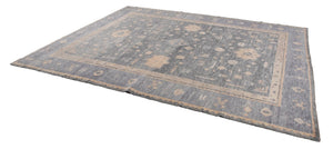 8x11 Modern Oushak Area Rug