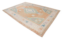 8x11 Modern Oushak Area Rug