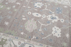 8x11 Modern Oushak Area Rug