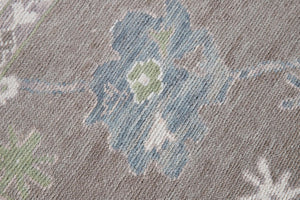 8x11 Modern Oushak Area Rug