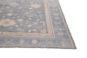8x11 Modern Oushak Area Rug