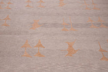8x11 Modern Oushak Area Rug